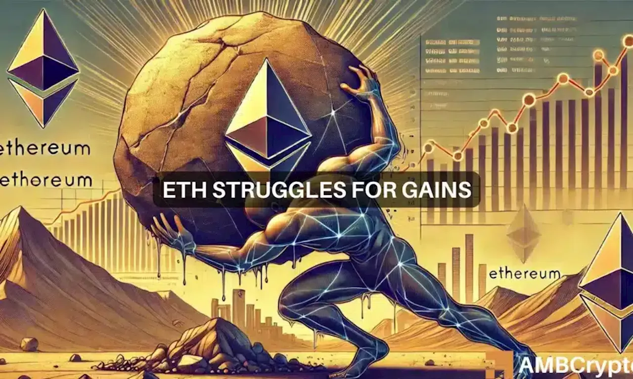 Ethereum struggles amid ETH ETF outflows and rising supply