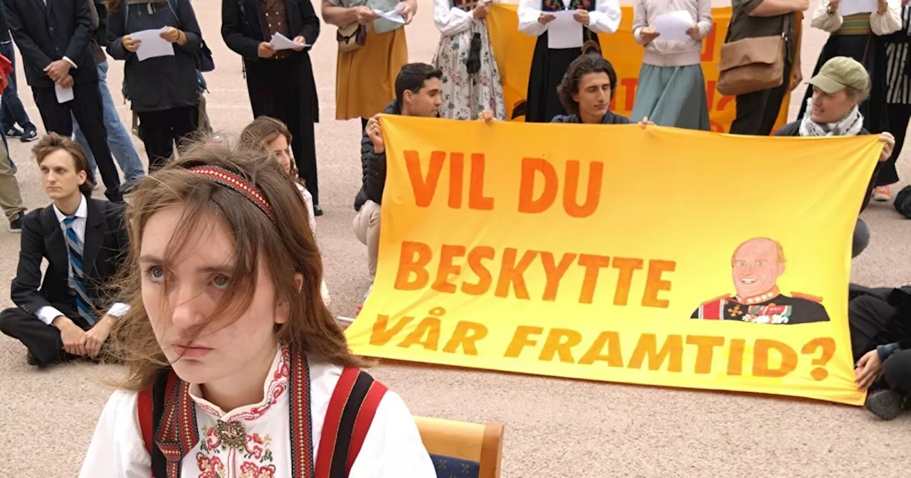 Extinction Rebellion Ung: Vil snakke med kongen: