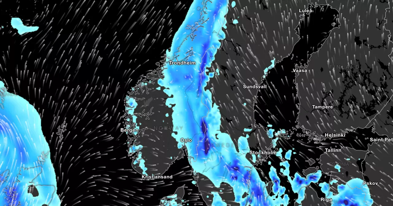 Været: Varsler styrtregn: Verst onsdag morgen