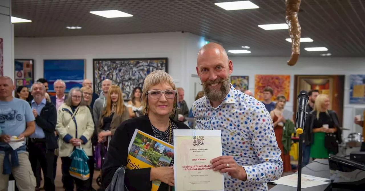 Paisley's Big Art Show hailed for removing barriers and making art inclusive