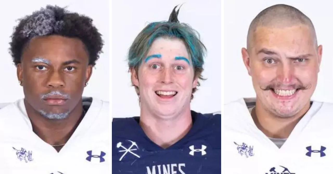 Colorado School of Mines Football once again stuns with iconic roster photos