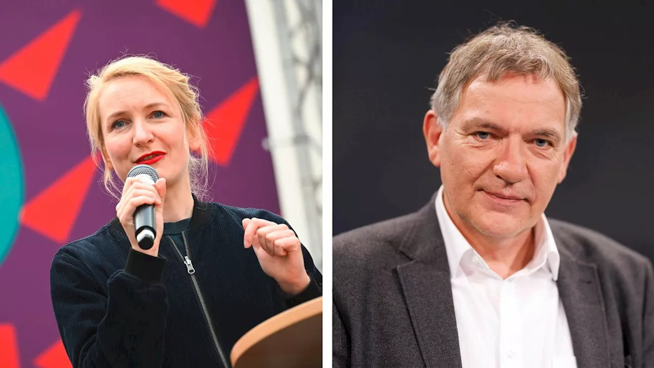 Partei im Umbruch: Jan van Aken und Ines Schwerdtner wollen Linkenführung übernehmen