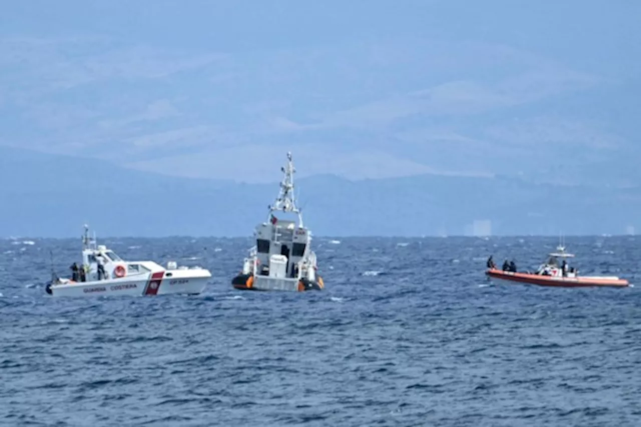 Nog steeds zes mensen vermist na ramp met luxejacht voor Siciliaanse kust