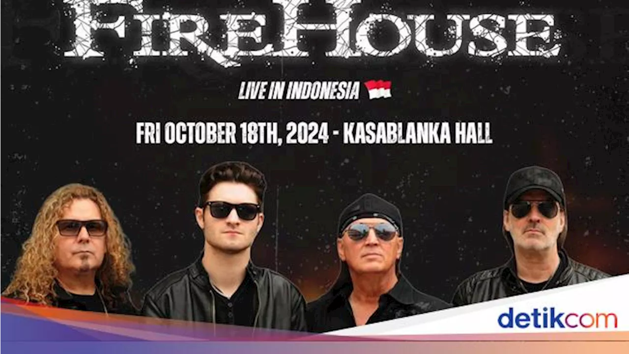 FIREHOUSE Bakal Konser di Jakarta