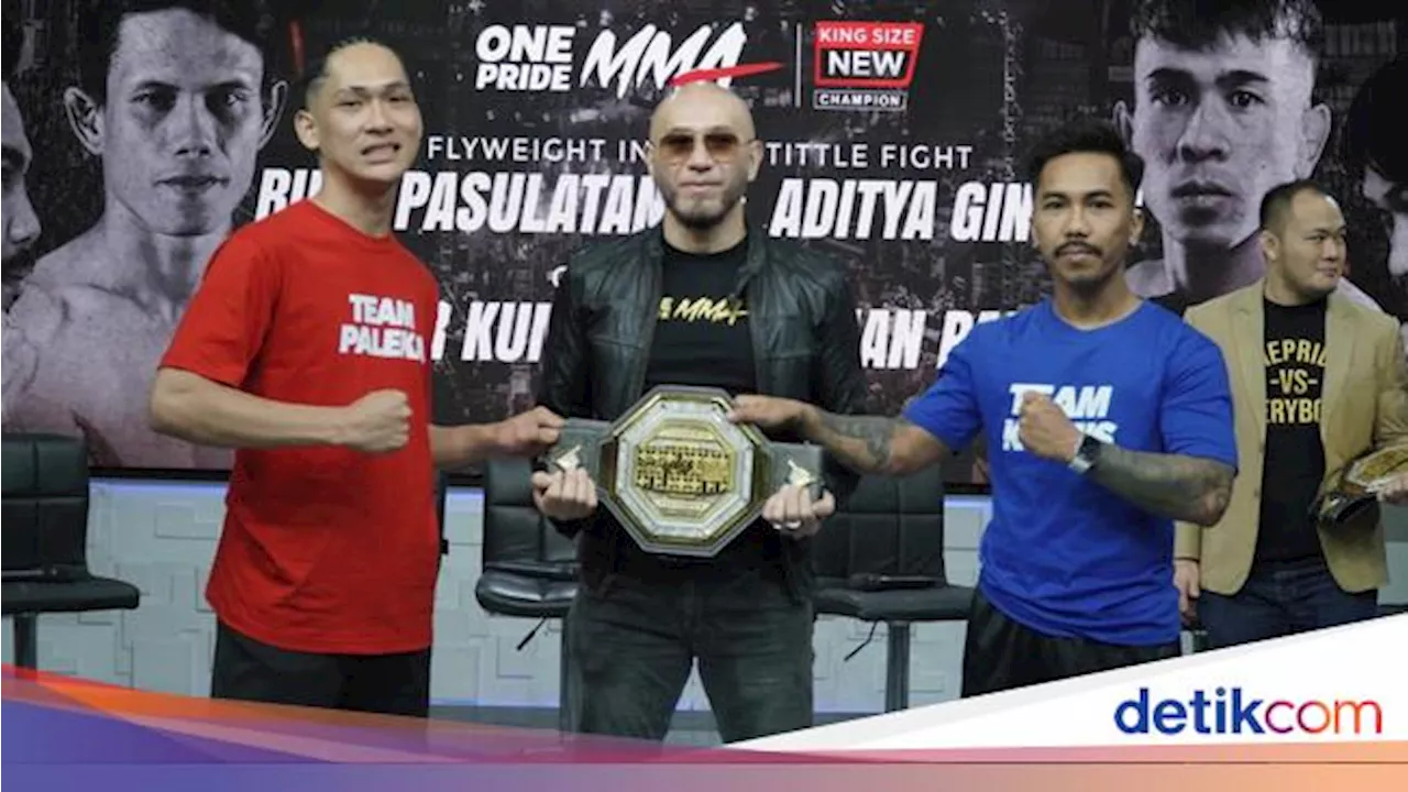 One Pride MMA 81: Kaisar Kumis dan Ferdian Paleka Sudah Panas Sebelum Duel