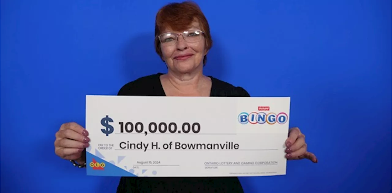 Bowmanville woman wins top prize on Bingo scratch ticket