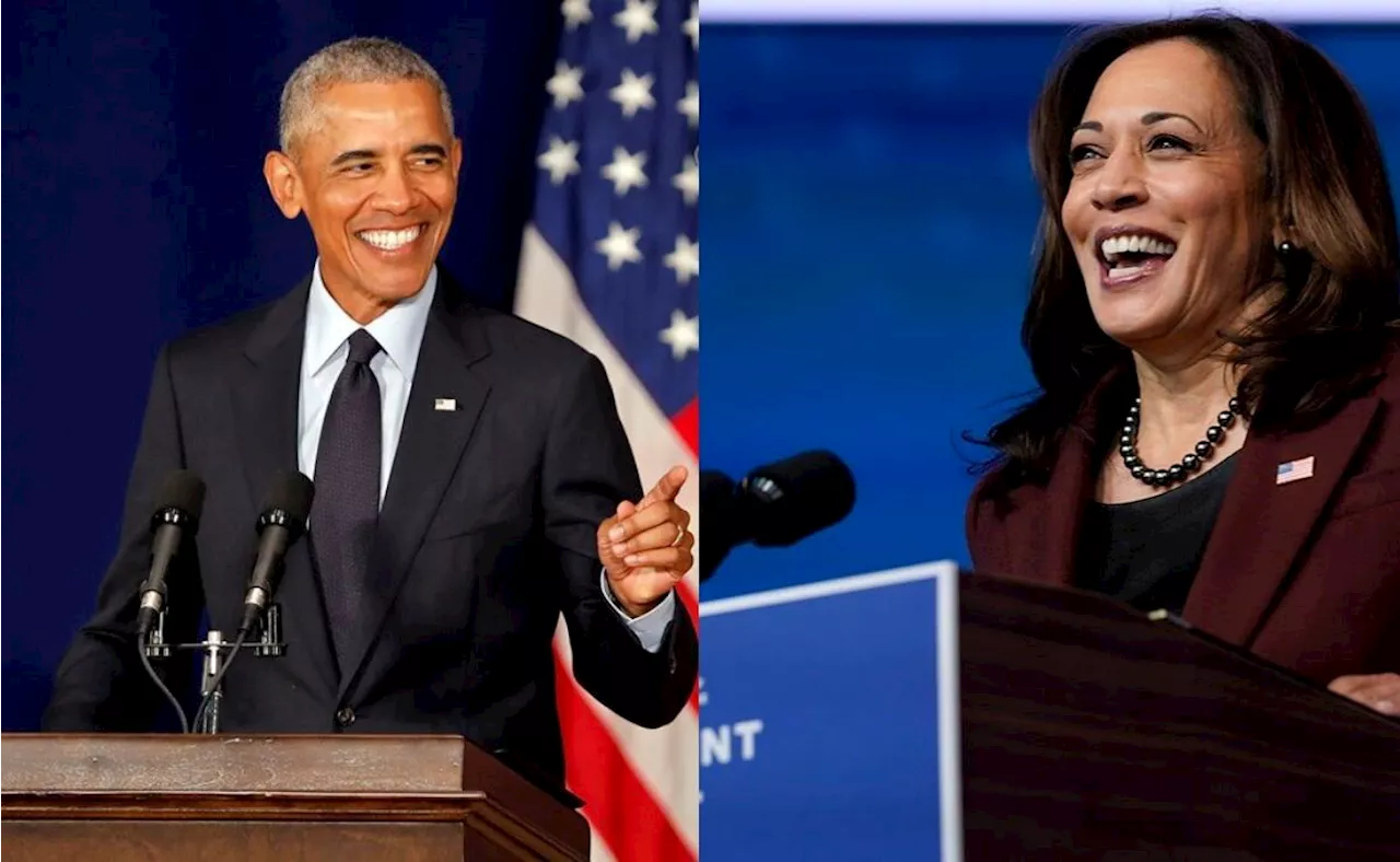 Los Obama entusiasman en la Convención Demócrata; apoyarán a Kamala Harris