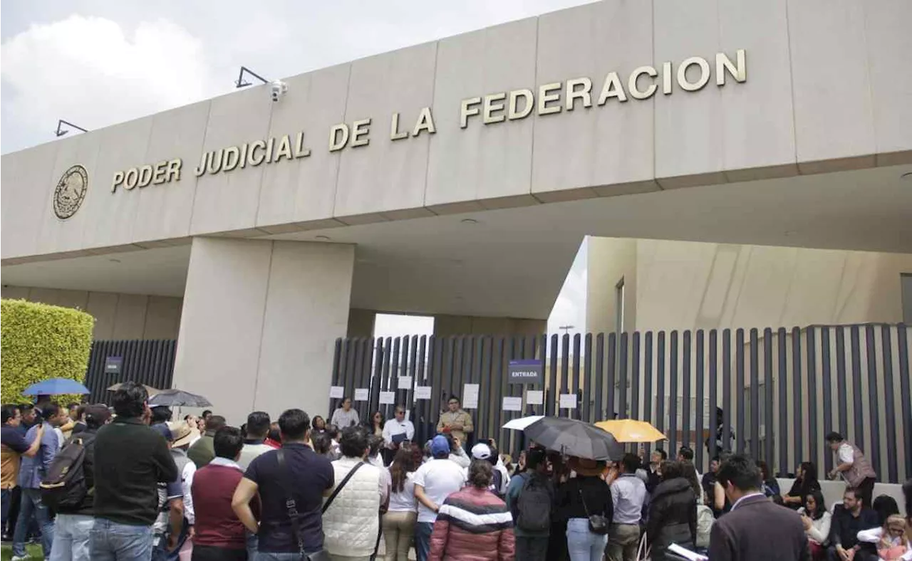 Poder Judicial de la Federación del Edomex se suma a paro nacional contra reforma judicial