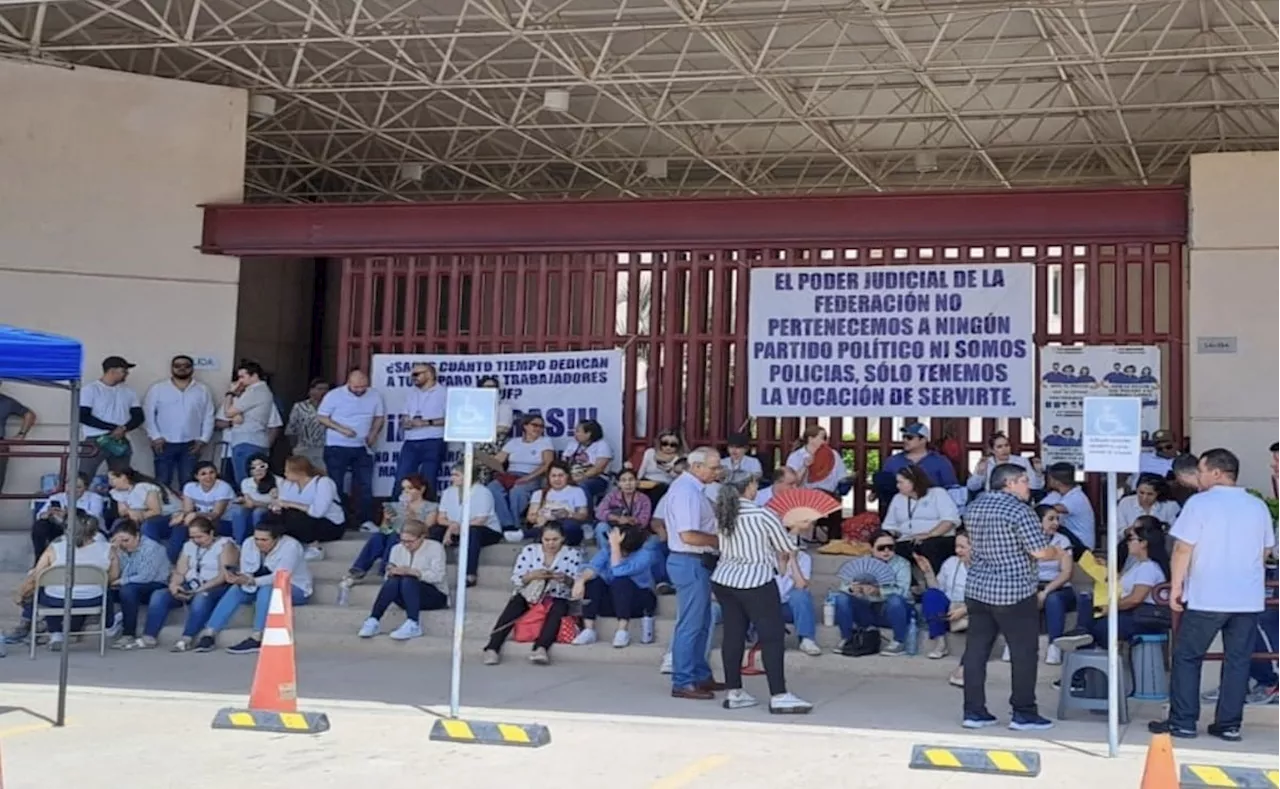 Trabajadores del Poder Judicial en Sinaloa declaran 5 días inhábiles en protesta por reforma