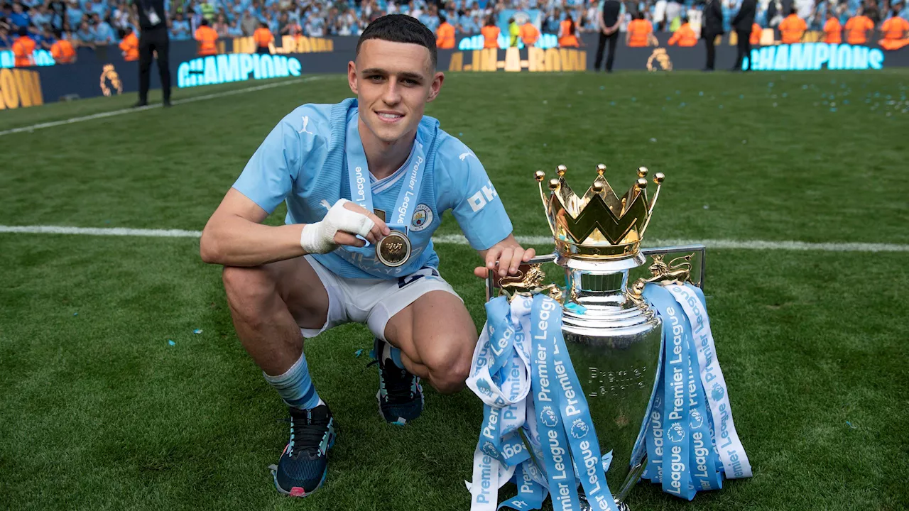 Premier League : Phil Foden (Manchester City) élu 'joueur de l'année' par ses pairs