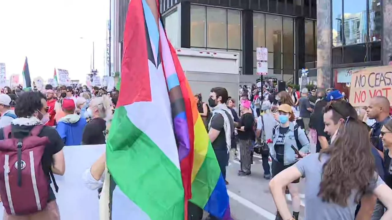 DNC protests: Pro-Palestinian rally to take place outside Israeli Consulate