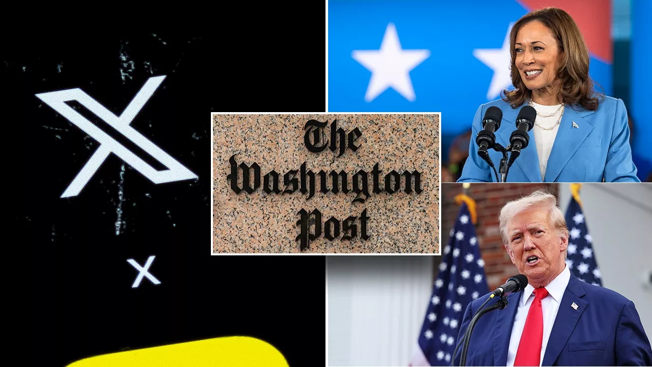 Washington Post paying for ads on X featuring pro-Democrat, anti-Trump content, critics say