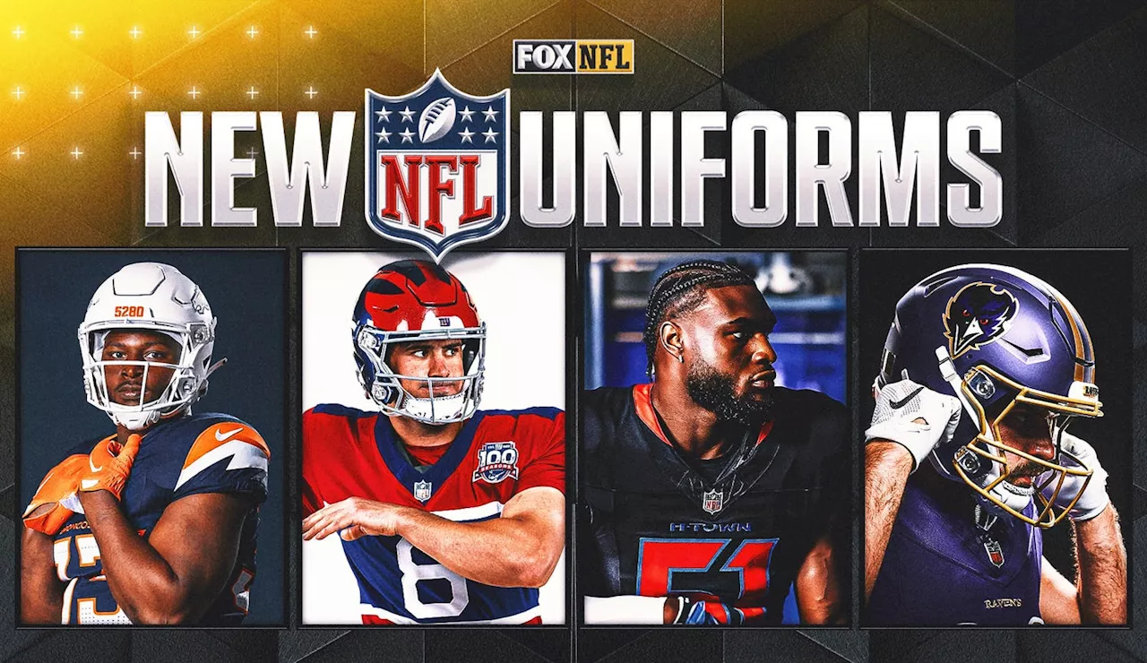 2024 NFL uniform changes: Which team's new designs look best?