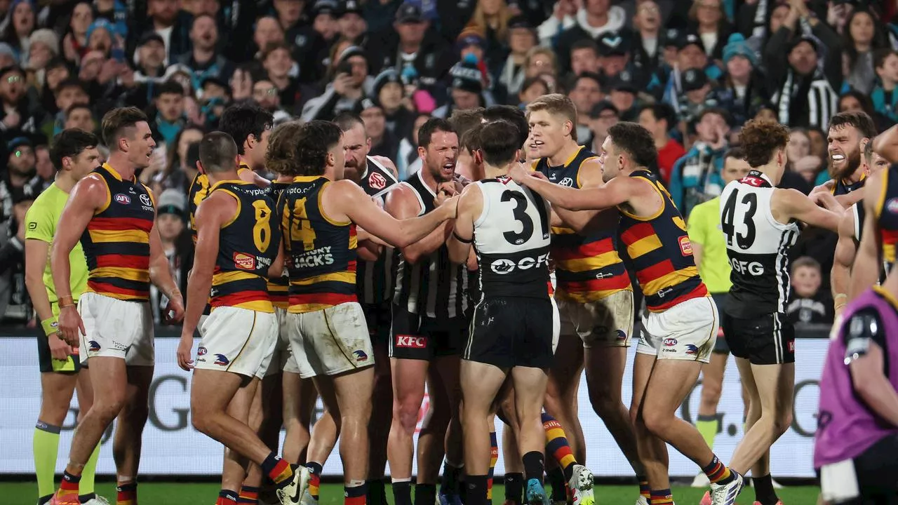 ‘Targeted attack’: Crows veteran slams Port for putting extra ‘heat’ into concussed star teammate