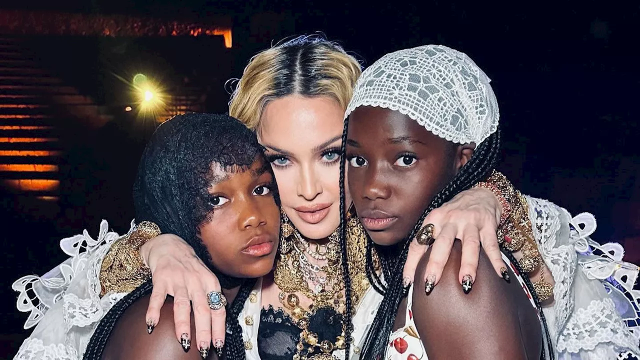 Madonna feiert Geburtstag in Italien: Seltenes Familienfoto mit allen Kindern