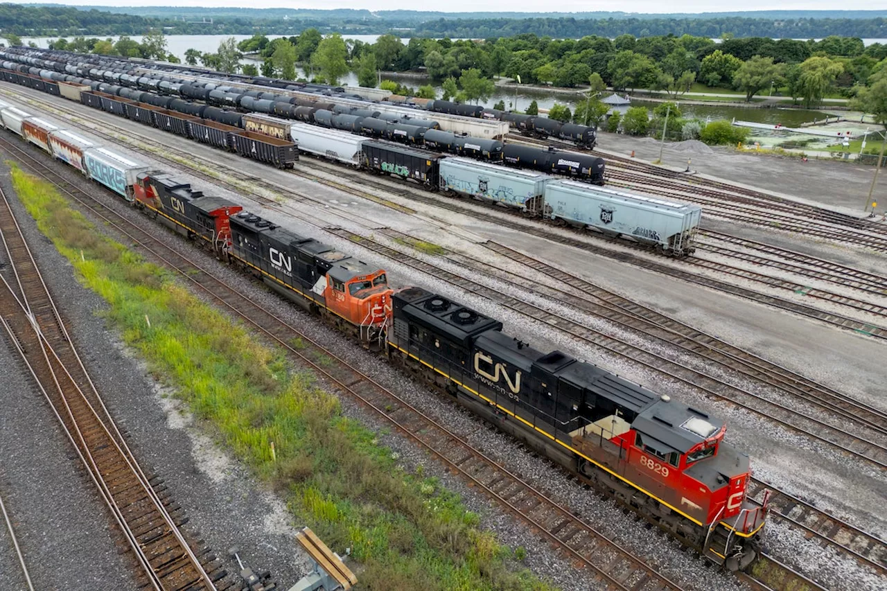 CN Rail, Canadian Pacific Kansas City wind down operations as possible shutdown nears