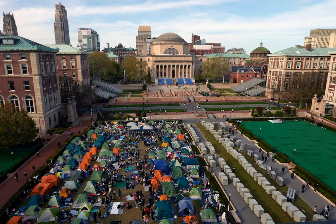 Suspension of most Columbia students disciplined over Gaza protests is removed