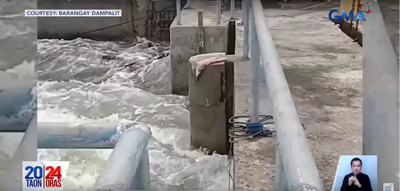 Damaged tide control gate worsens flooding in Malabon, forces class suspensions