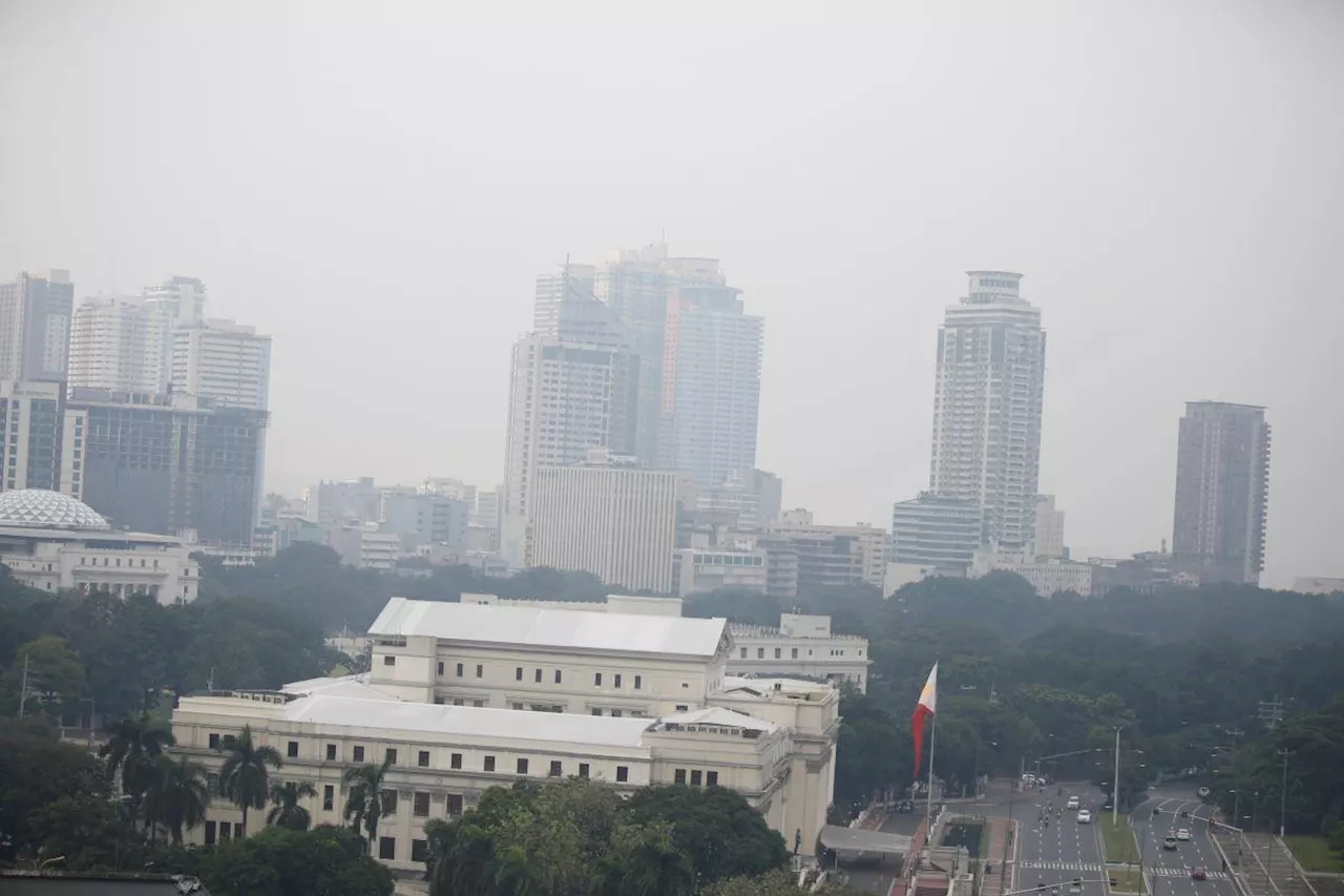 PHIVOLCS: Metro Manila haze most likely due to pollution