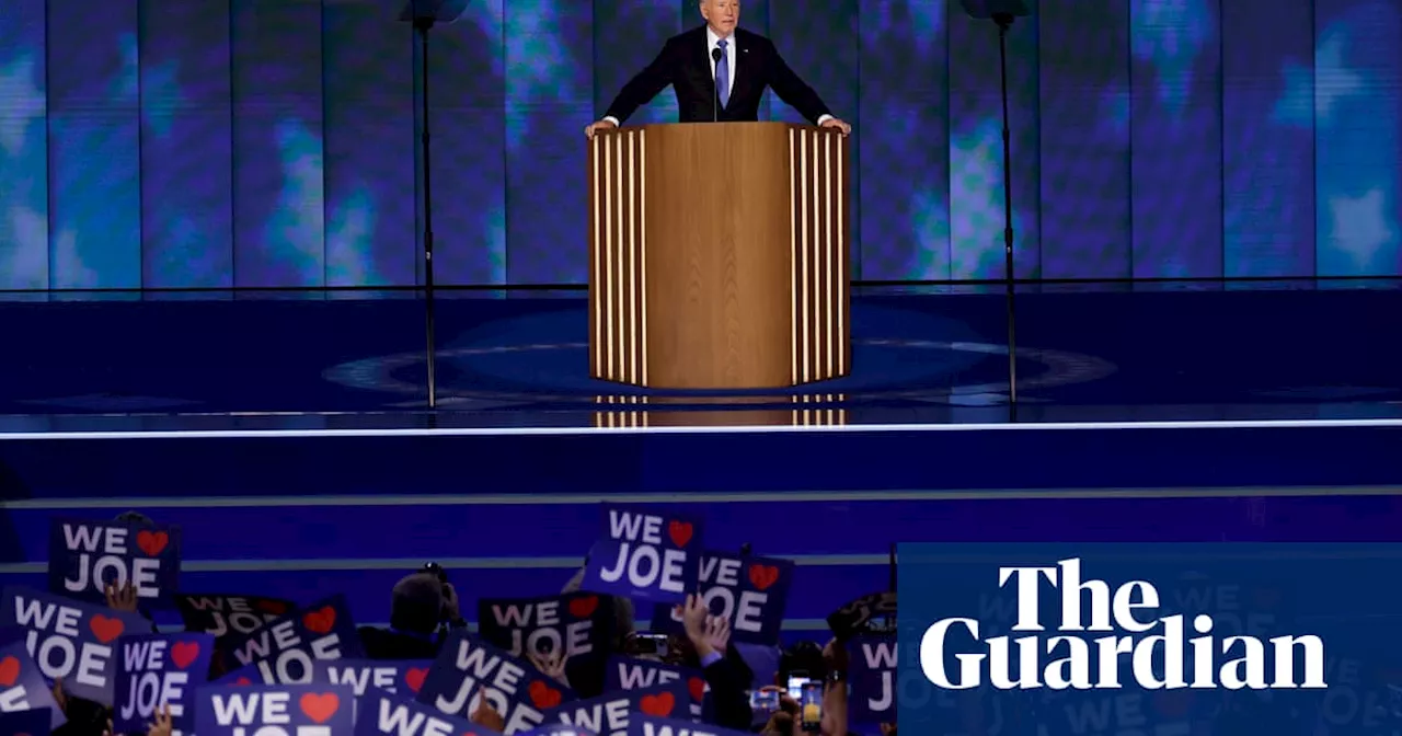 Biden urges voters to elect Harris to ‘preserve democracy’ in hopeful speech