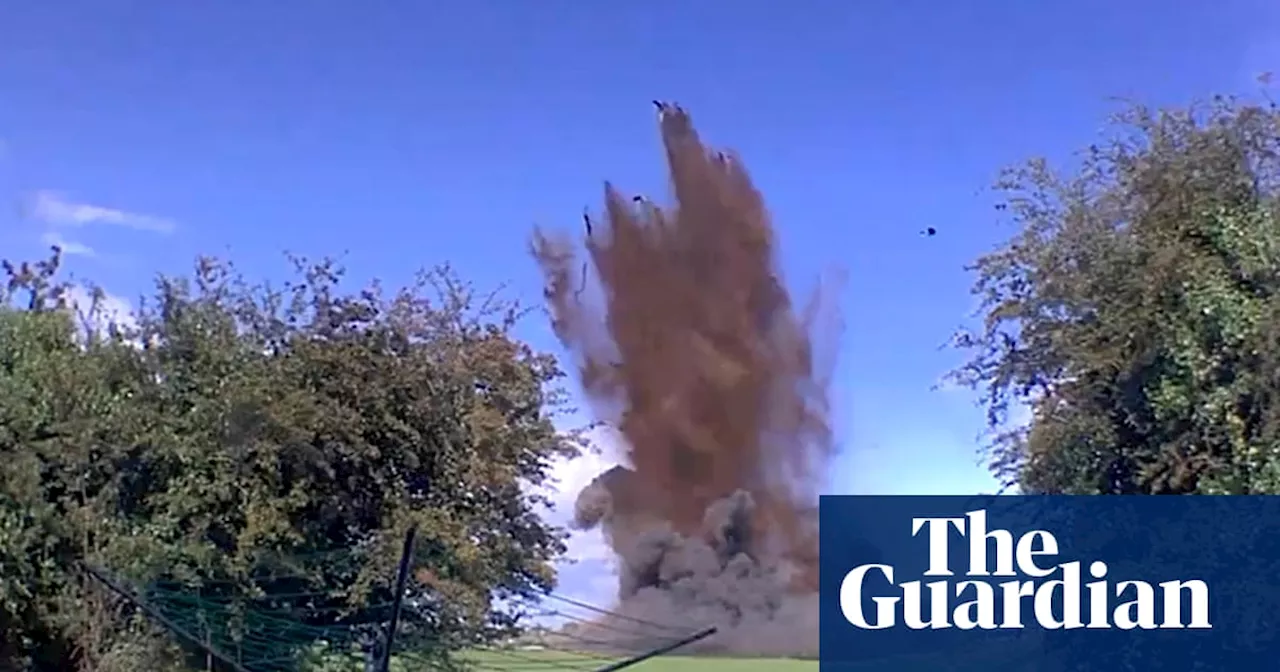 German second world war bomb detonated in County Down