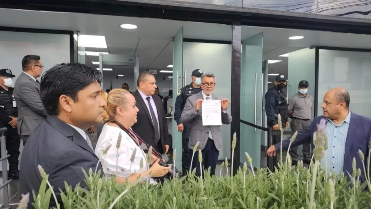 FGJCDMX presenta denuncia ante la FGR contra los presuntos responsables de detener a Javier Corral