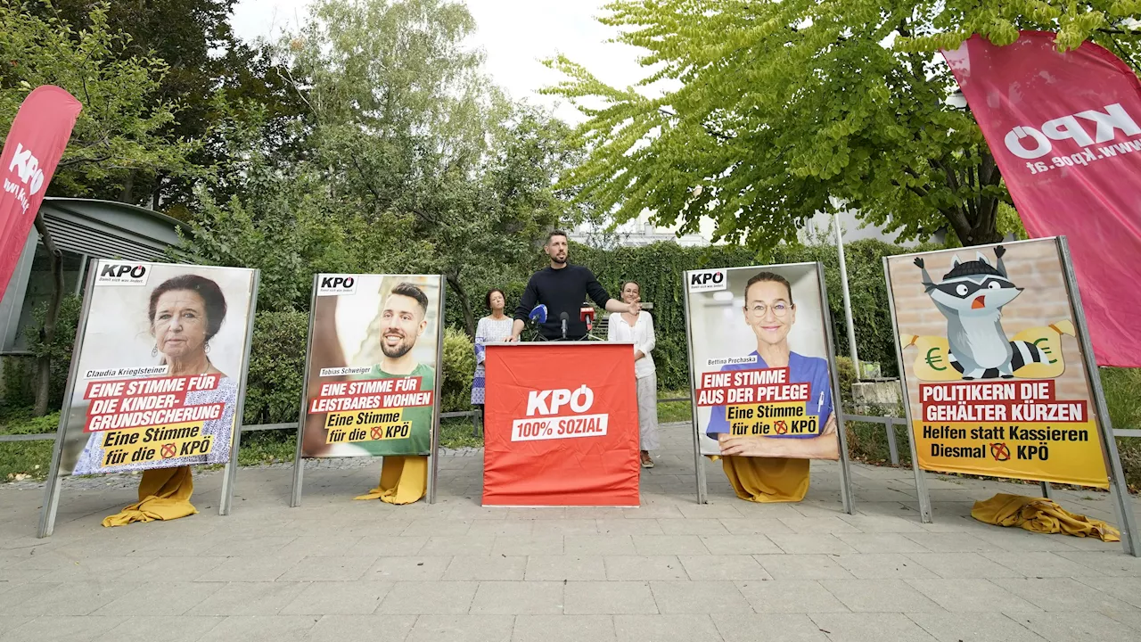 'Helfen statt kassieren' - Politikgehälter kürzen – KPÖ startet in den Wahlkampf