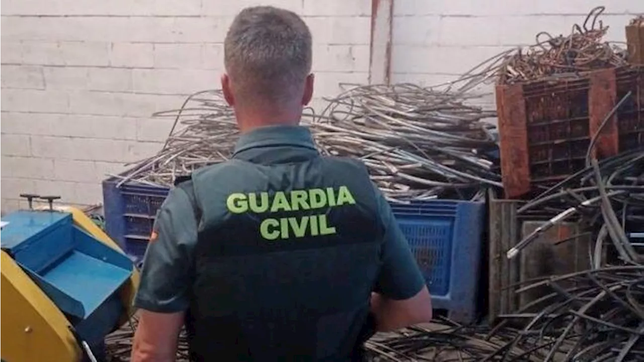 Cuatro detenidos por robar cobre de plantas fotovoltaicas en Sevilla