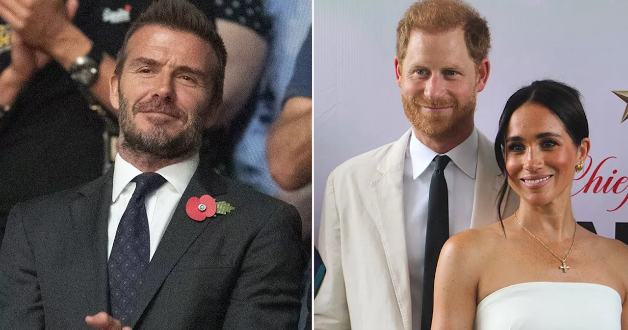 Meghan and Harry's 'frosty' bond with Beckhams as Duchess extends olive branch