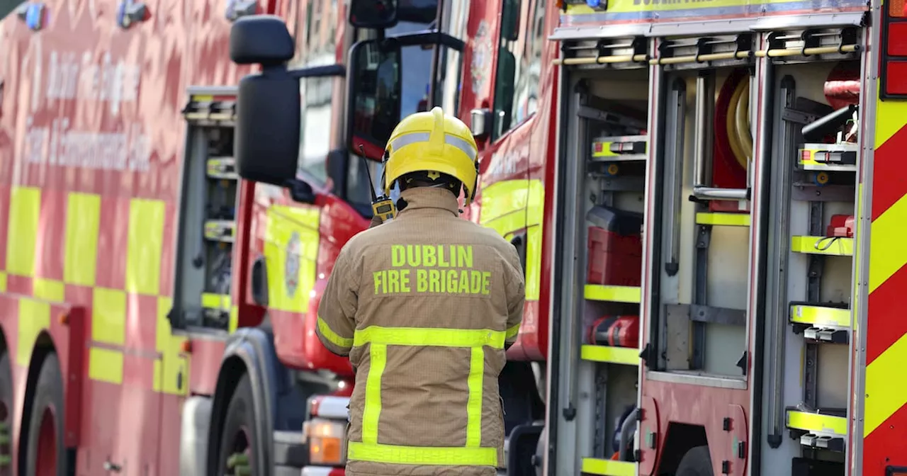 Fire crews battle south Dublin fire overnight