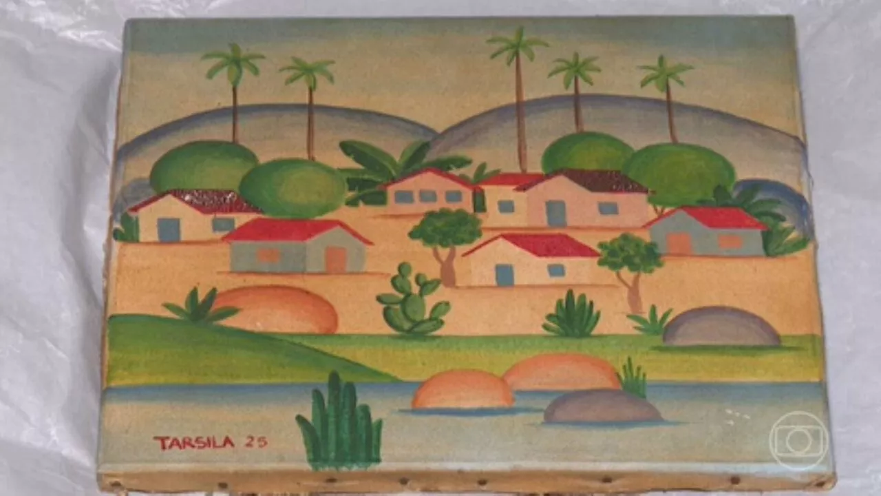 Quadro de Tarsila do Amaral é revelado quase 100 anos depois de ser produzido