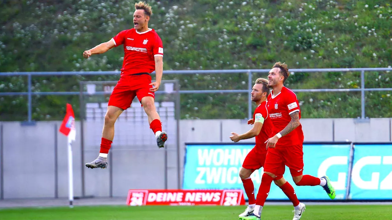 FSV Zwickau lässt gegen Plauen nächsten Sieg folgen