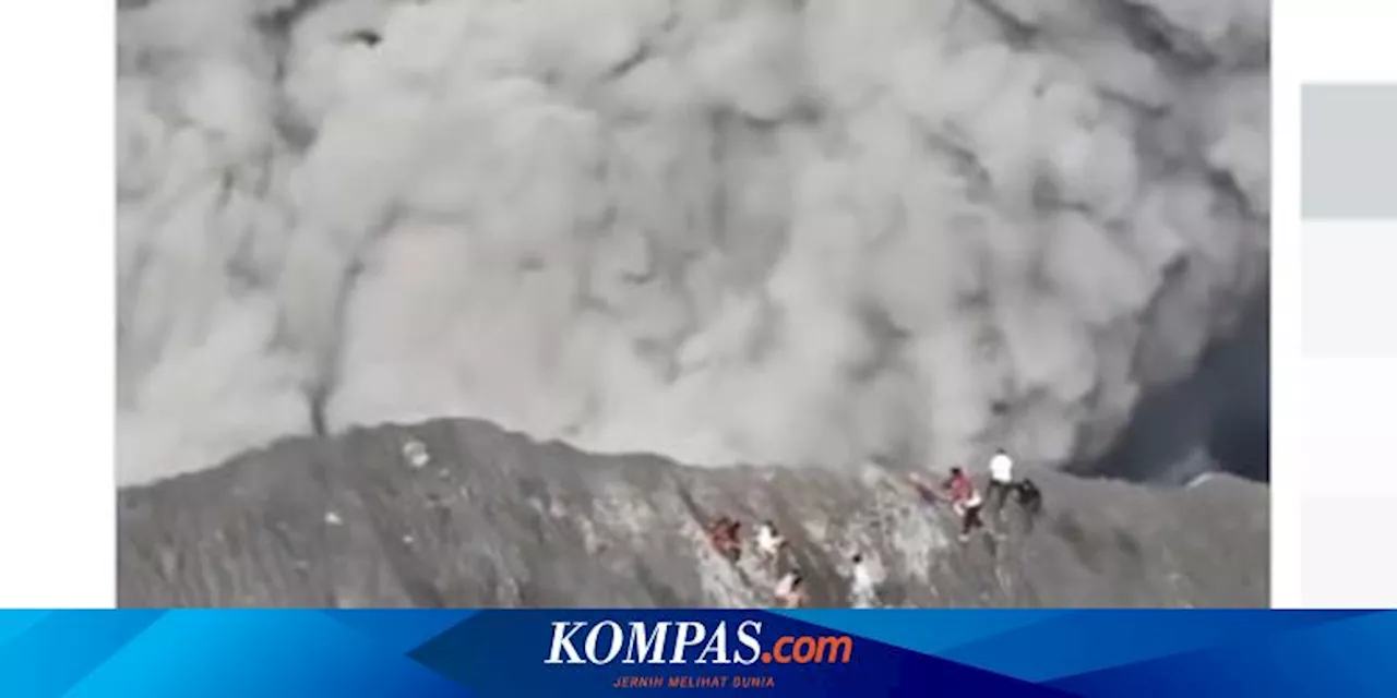 Penjelasan PVMBG soal Video Pendaki Berlarian Menjauhi Kawah Saat Gunung Dukono Erupsi