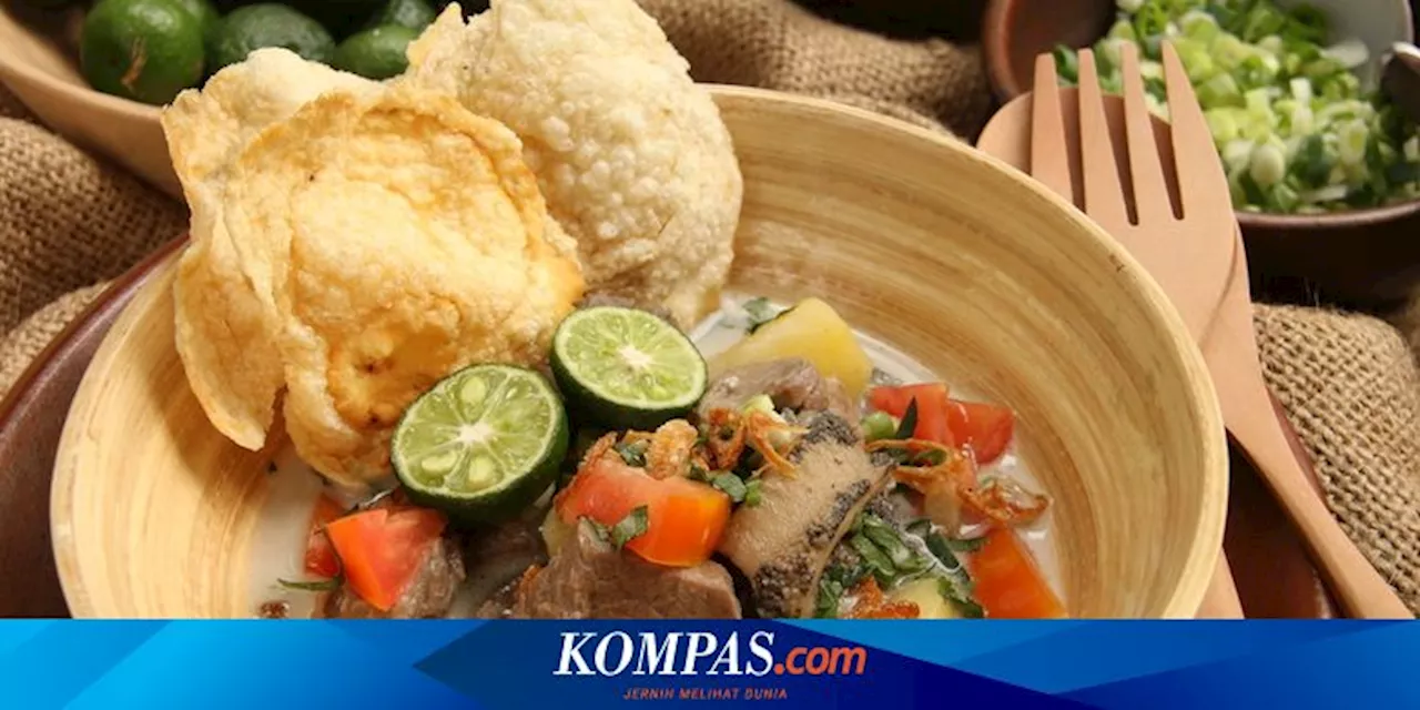 Resep Soto Betawi Santan, Tambah Jeroan dan Sambal agar Nikmat