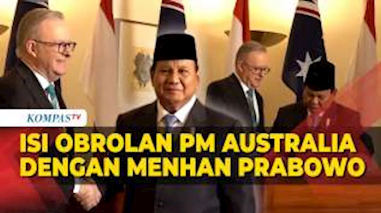 PM Australia Anthony Albanese ke Prabowo: Selamat atas Kemenangan Anda