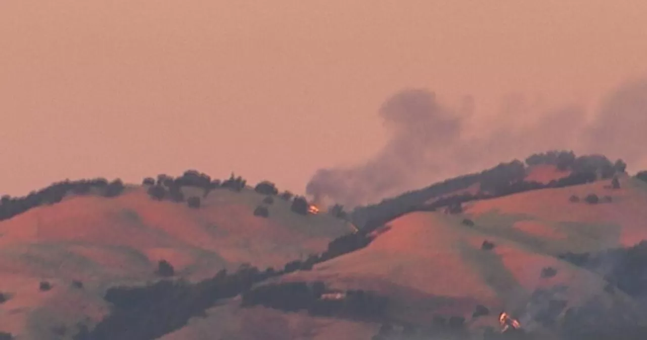 East San Jose vegetation fire mostly contained after burning 33 acres along Quimby Road