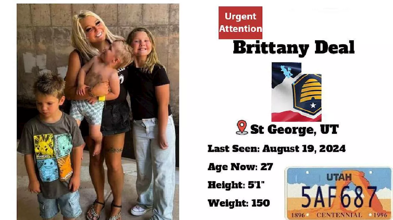 Police looking for missing and endangered St. George mom and 3 children