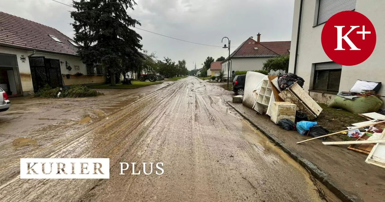 Nach Hochwasser im Burgenland steigt Frustpegel wegen ausbleibender Hilfe