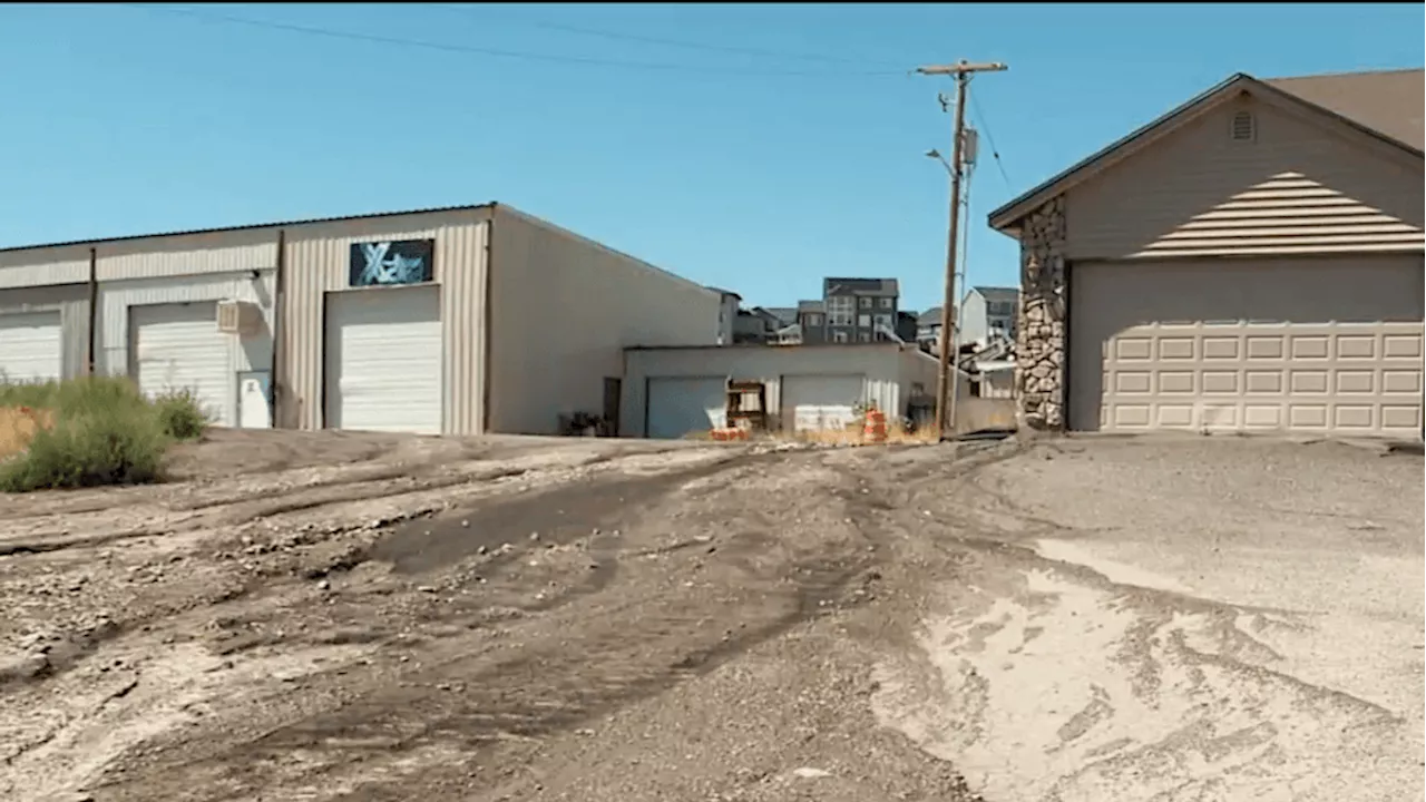 Lehi family blames failing catch basin and UDOT work for flood damage, contaminated water