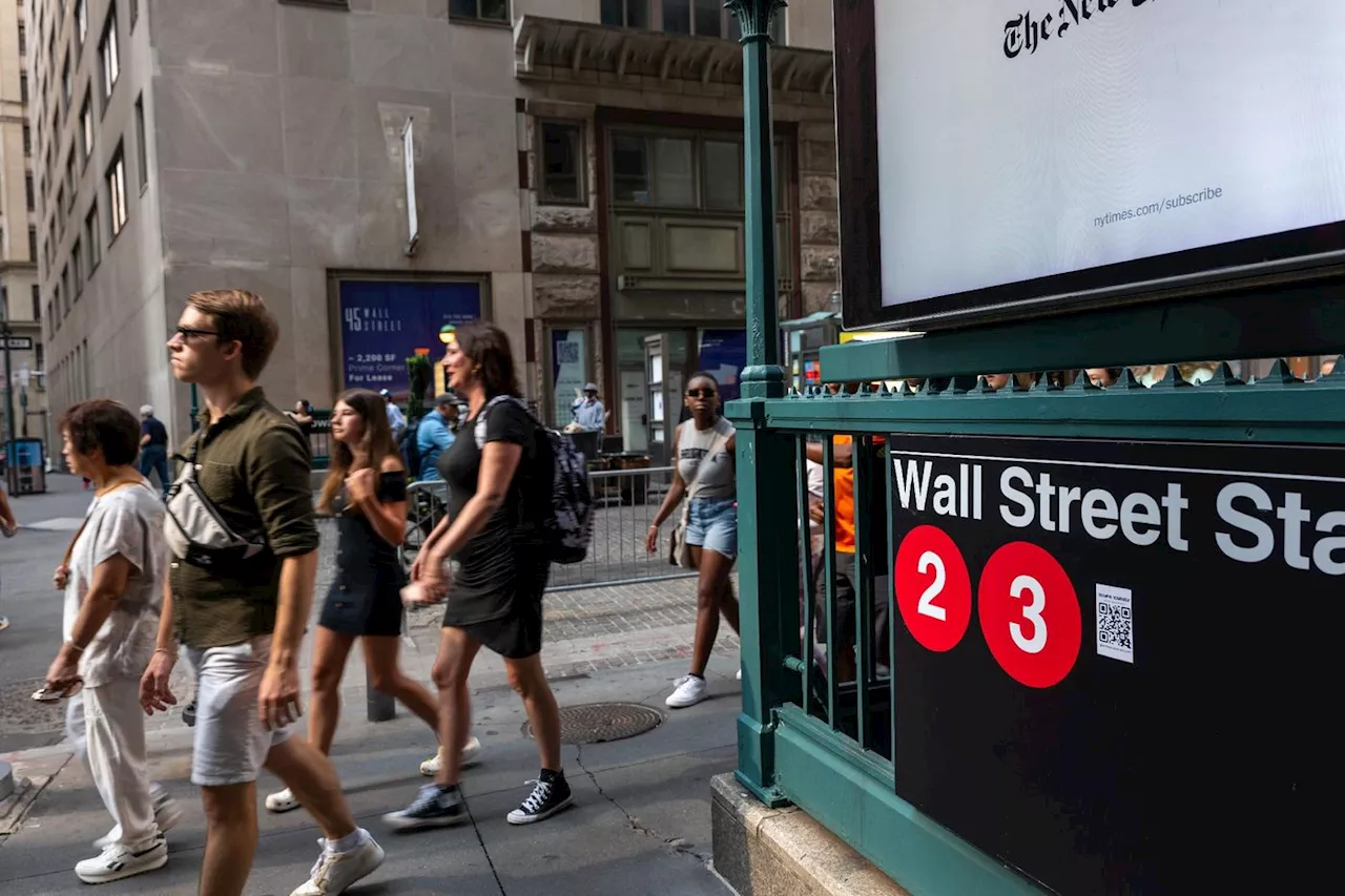 Wall Street en légère baisse, la folle chevauchée s'achève