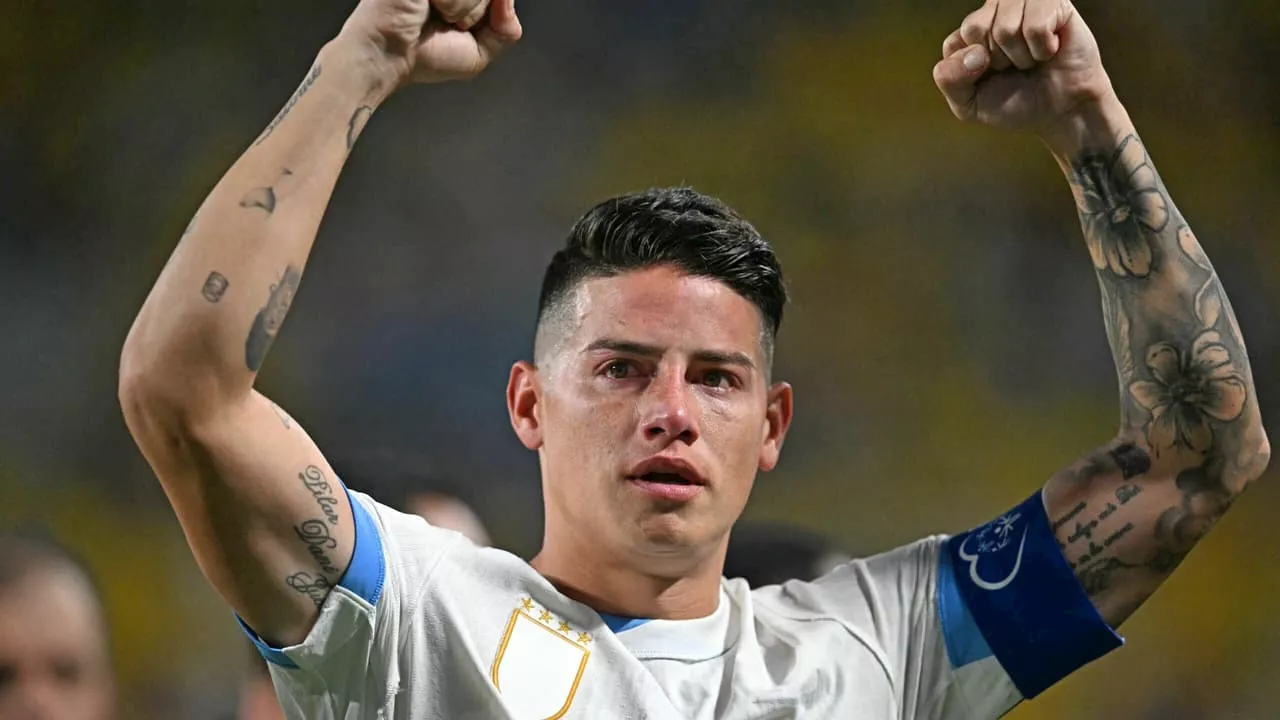 Ex-jogador do São Paulo, James Rodríguez pode reforçar gigante da América do Sul