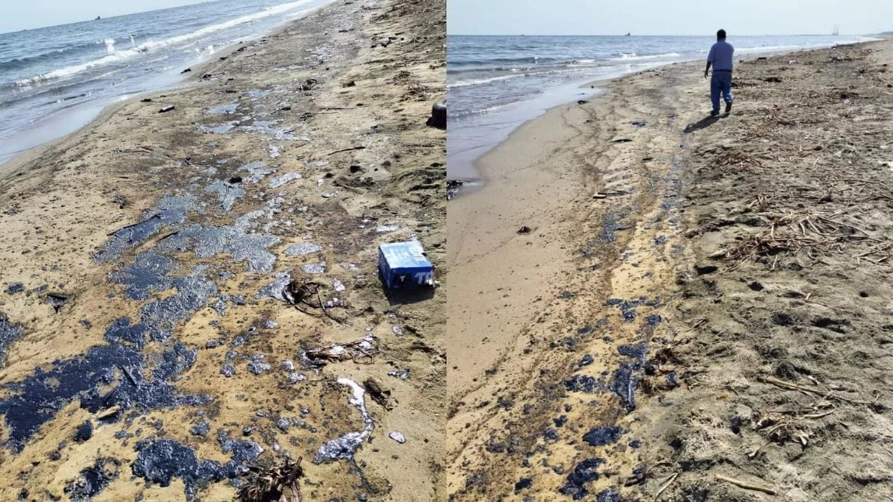 Derrame de crudo afecta playa en Paraíso, Tabasco; Pemex ya investiga