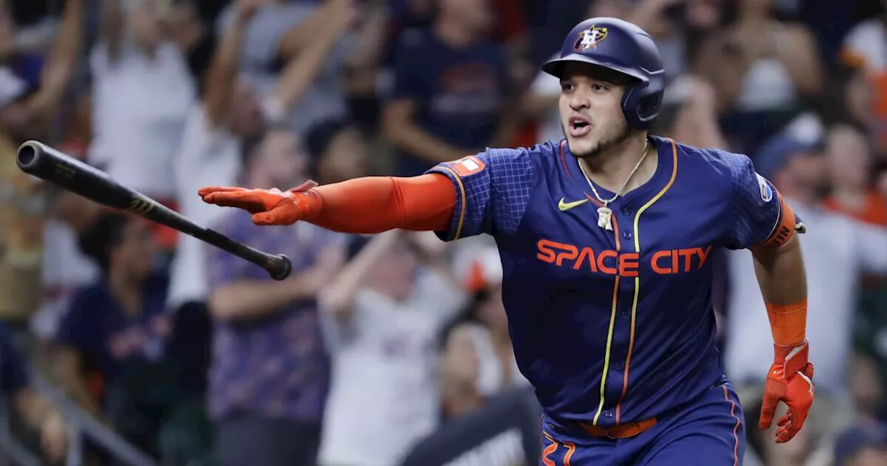 Yainer Díaz rompe empate y decide con jonrón en la 9na; Astros superan a Medias Rojas