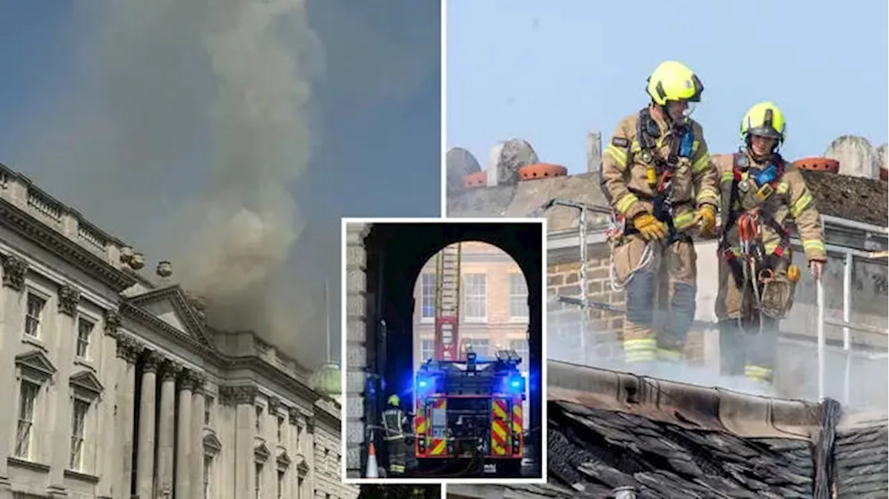 Somerset House confirms reopening date after blaze rips through iconic London arts venue