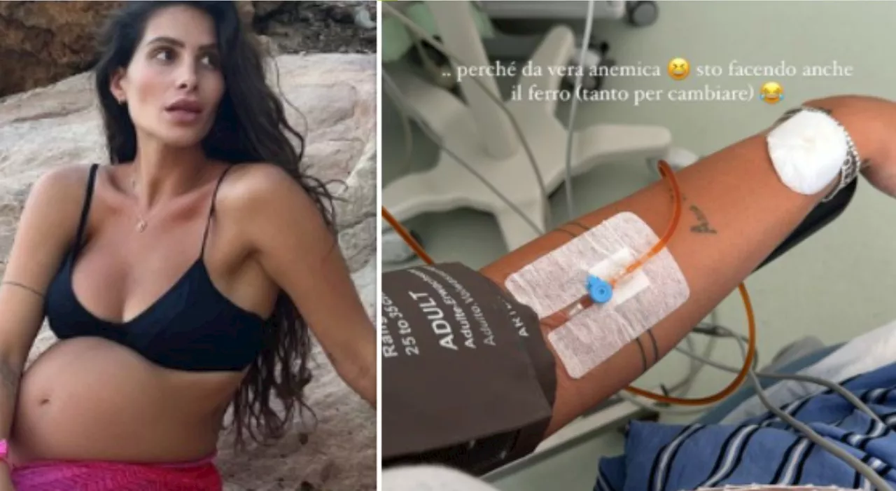 Ludovica Valli in ospedale: «Già so che mi mancherà da morire la pancia»