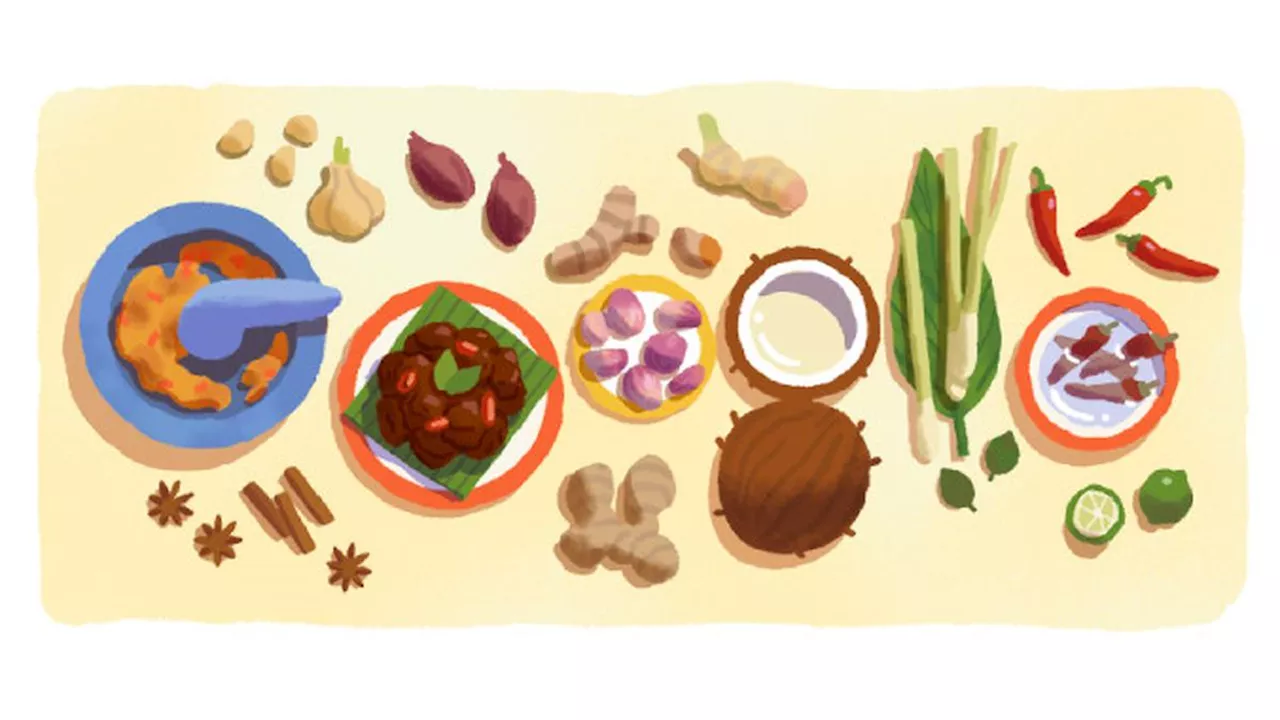 Google Doodle Rayakan Rendang, Warisan Budaya Indonesia yang Mendunia