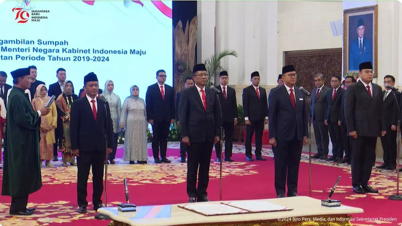 Top 3 News: Jokowi Resmi Lantik 3 Menteri dan 1 Wakil Menteri Baru, Berikut Daftarnya