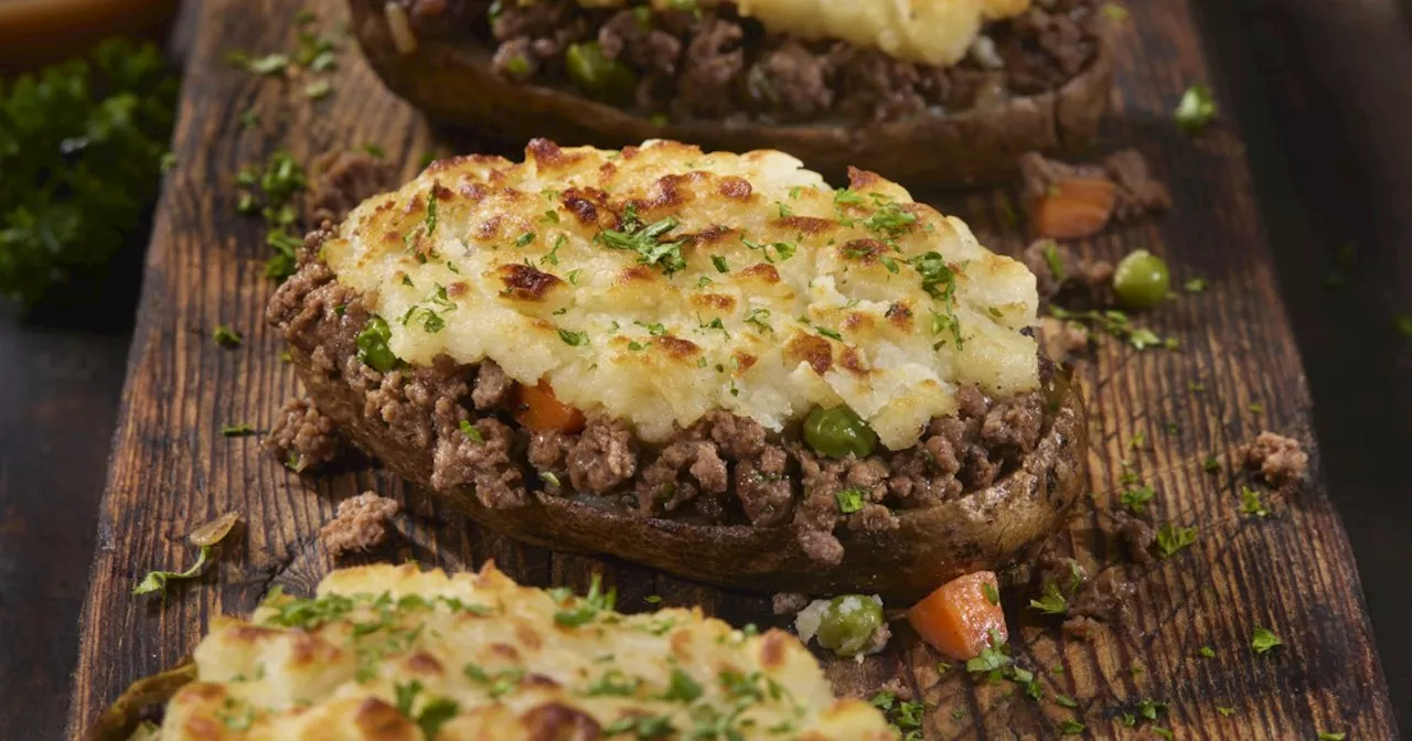 Pommes de terre farcies à la viande hachée