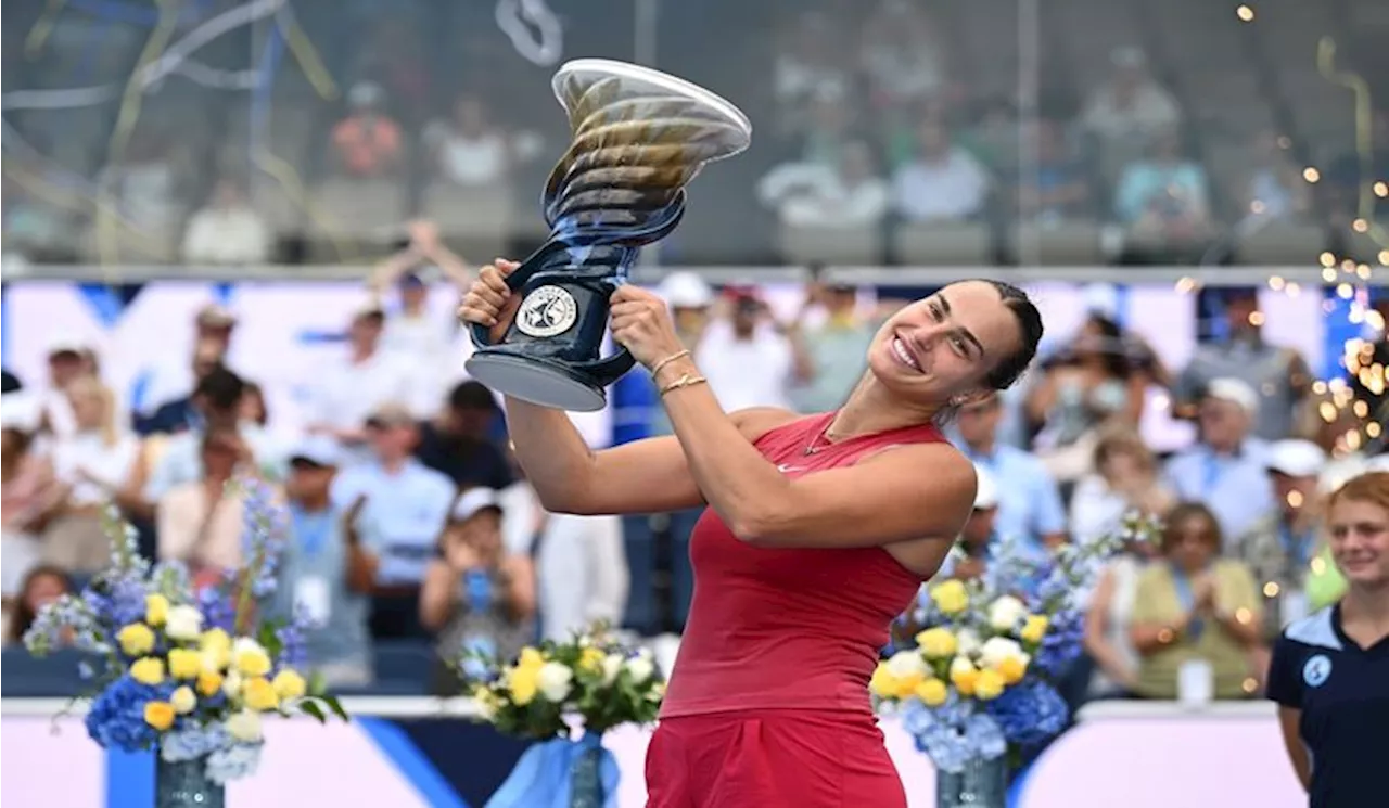 Aryna Sabalenka Juara Cincinnati Terbuka