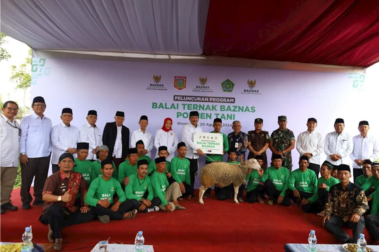 Berdayakan Mustahik Peternak, BAZNAS RI Luncurkan Balai Ternak di Wonosobo